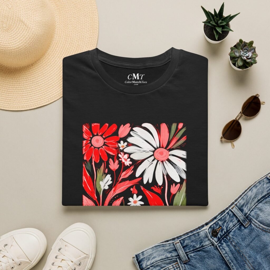 Wildflowers T-Shirt (Red)
