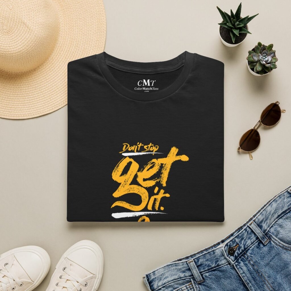Don't Stop Get It-X2 T-Shirt (Varsity Gold)