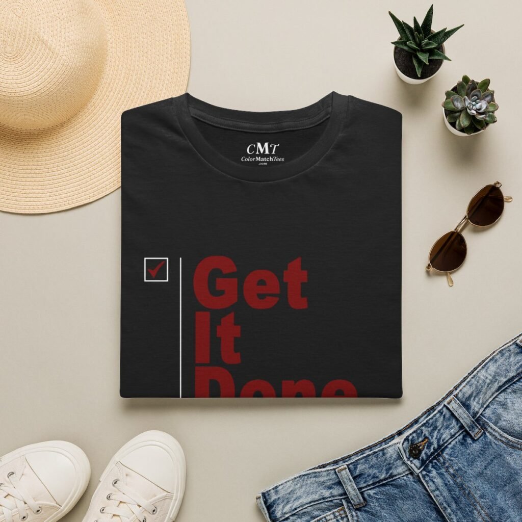 Done. T-Shirt (Maroon)