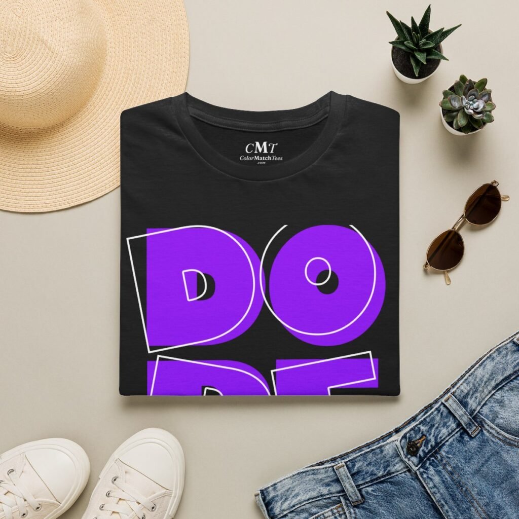 DOPE T-Shirt (Purple) (folded-2)
