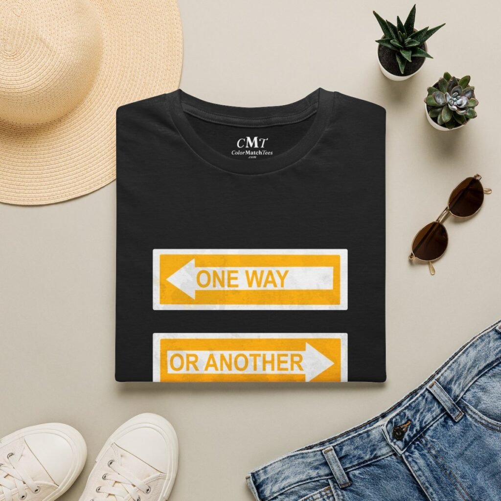 Either Way T-Shirt (Varsity Gold) (folded-2)