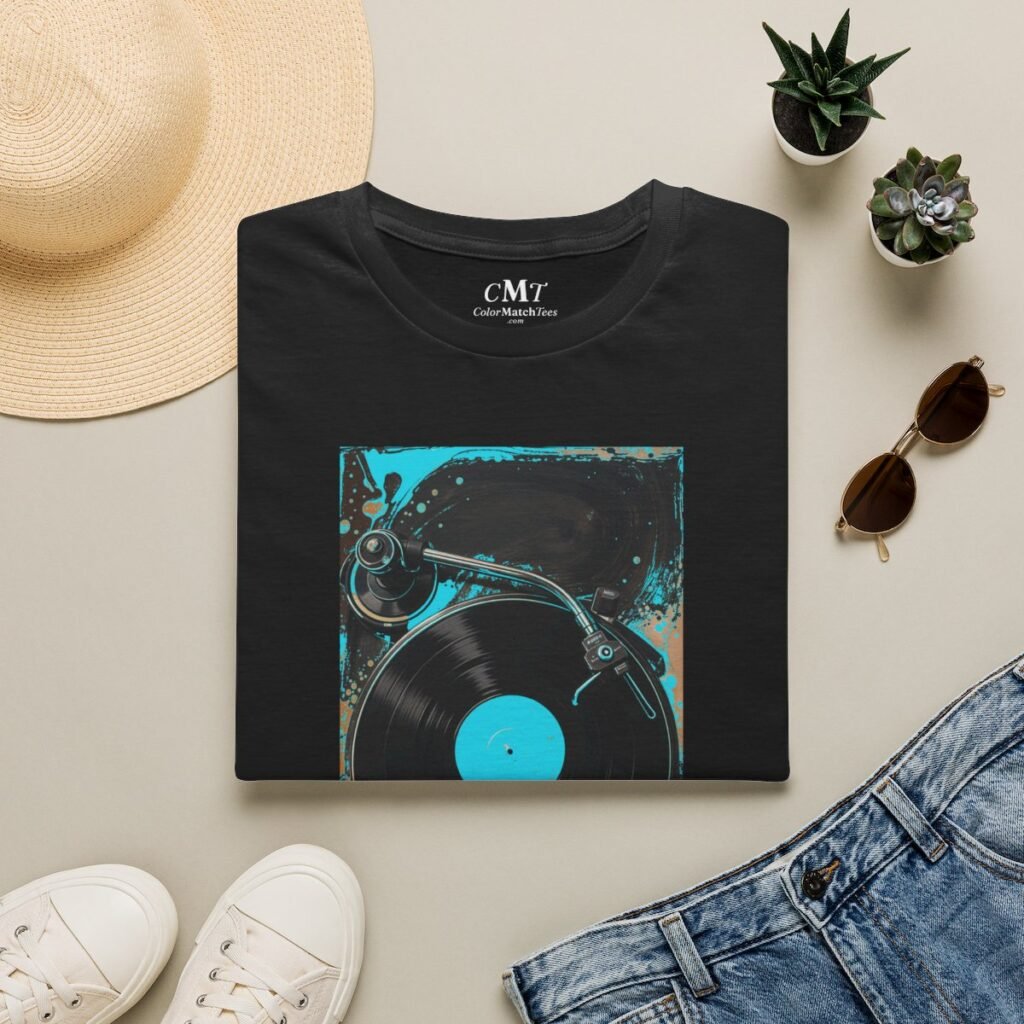 For the Record T-Shirt (Turquoise)