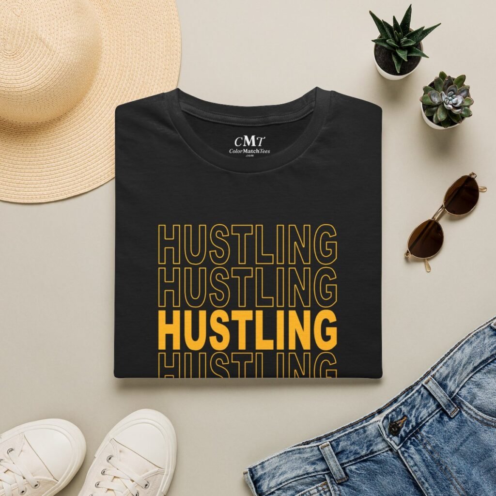Hustling T-Shirt (Varsity Gold)