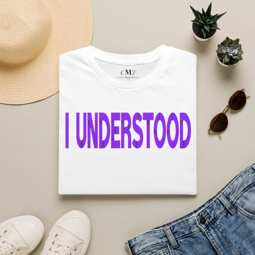 I Understood The Assignment Purple Color Graphic (folded-2)