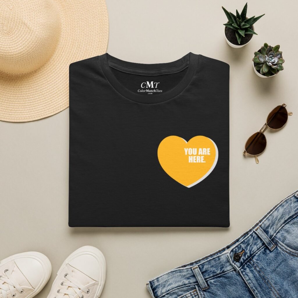 In My Heart T-Shirt (Varsity Gold)