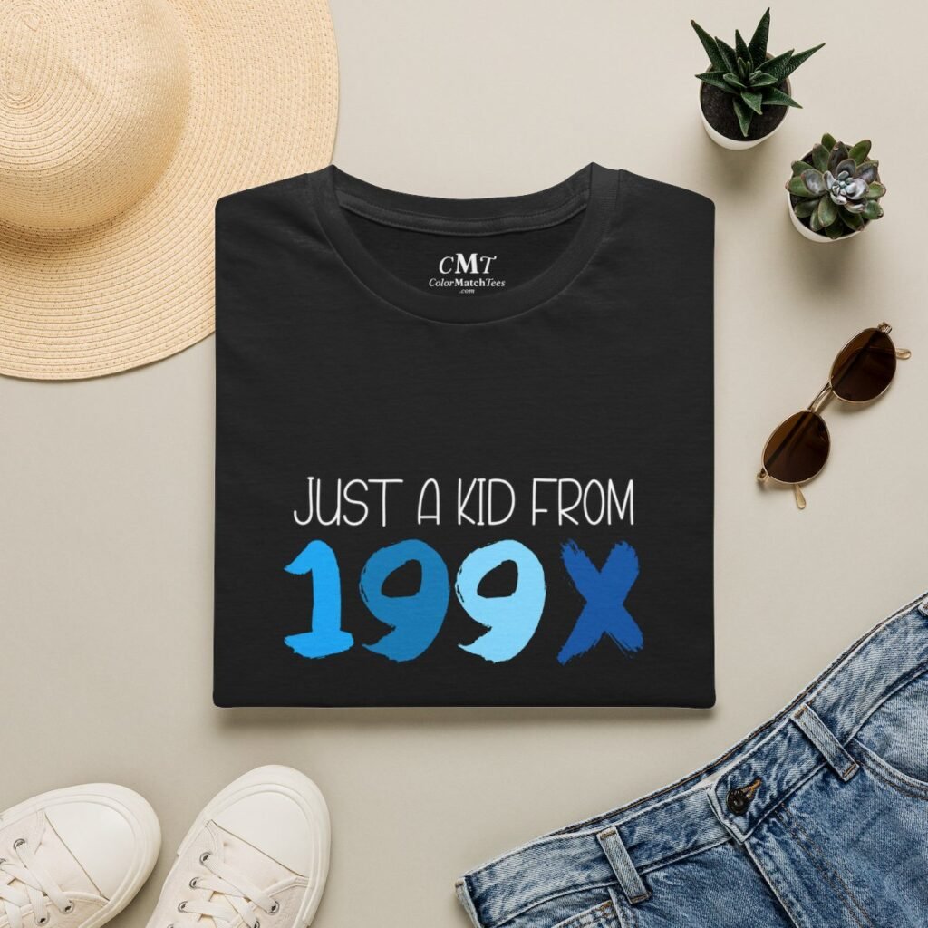 Just a Kid From 199X T-Shirt (Blue)