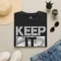 Keep It 100 T-Shirt (Grey) (folded-2)