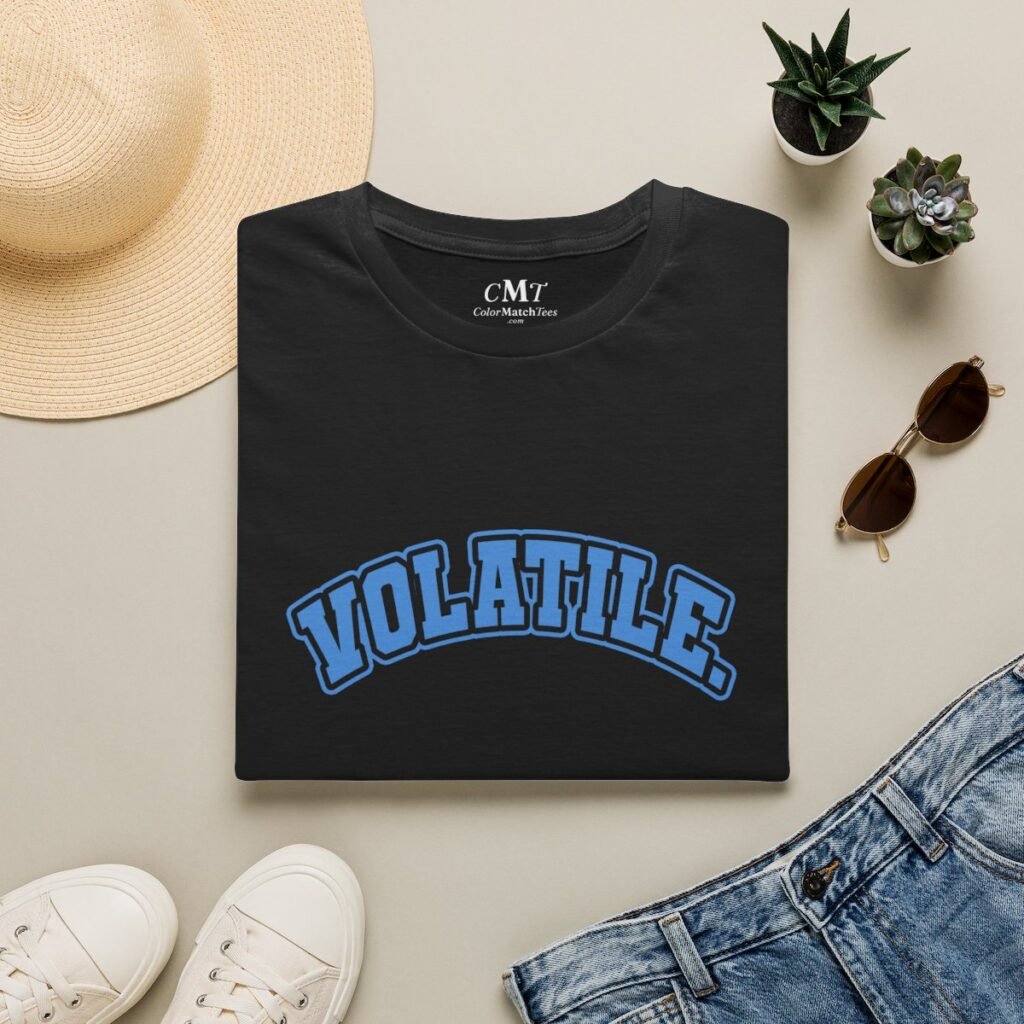 Known to Be Volatile. T-Shirt (Blue)