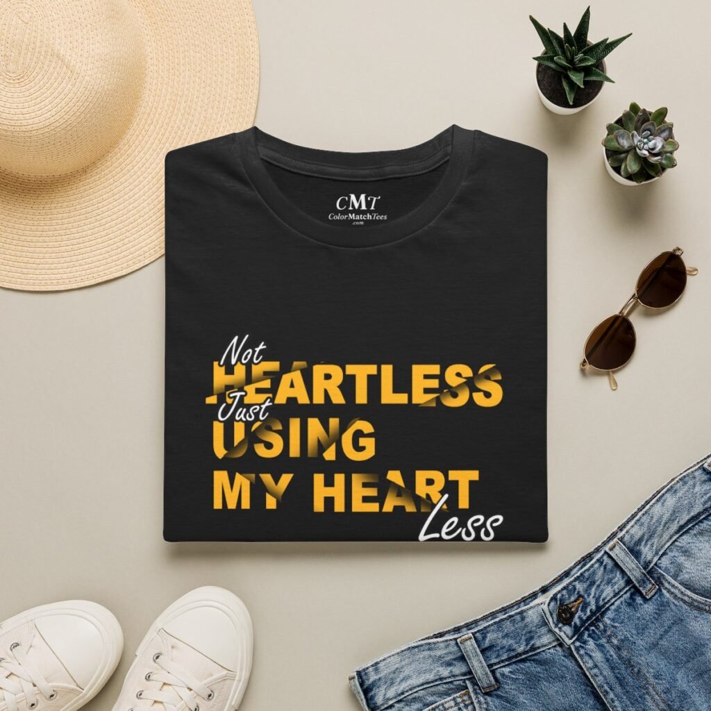 Not Heartless T-Shirt (Varsity Gold)