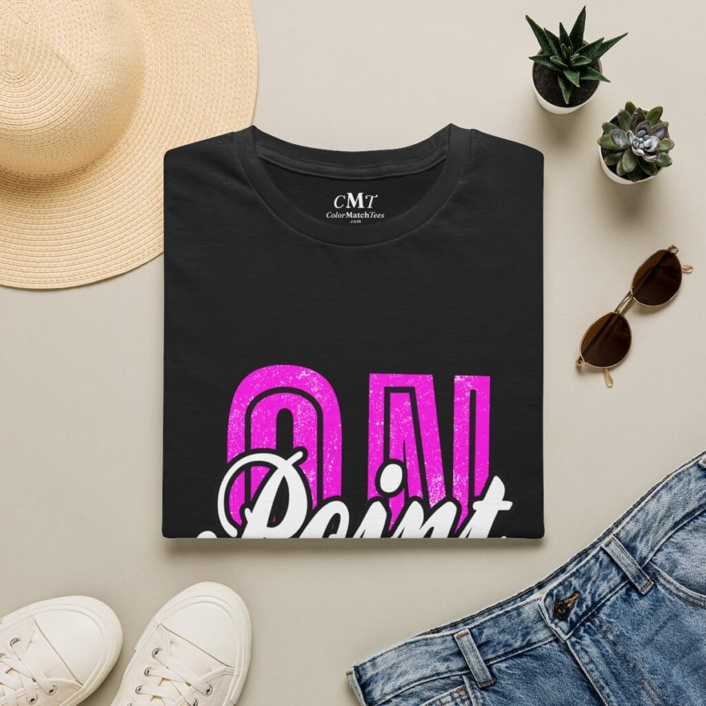 On-Point T-Shirt (Pink) (folded-2)