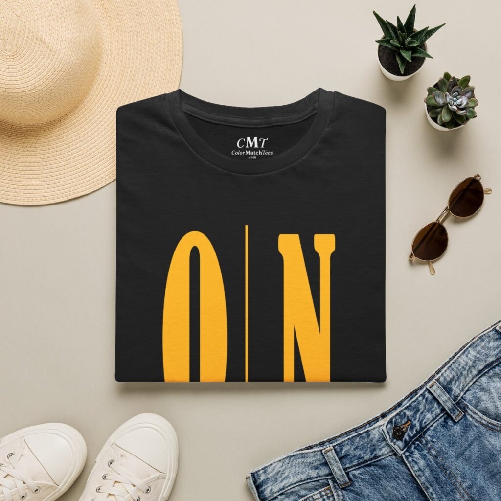 On Sight. T-Shirt (Varsity Gold)