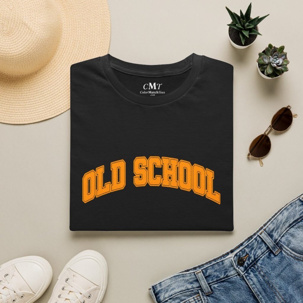Orange Graphic Old School Orange Graphic (folded-2)