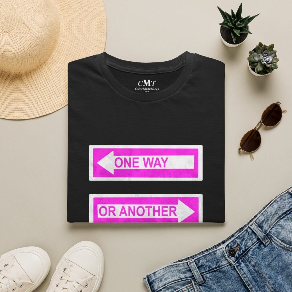 Either Way T-Shirt (Pink)