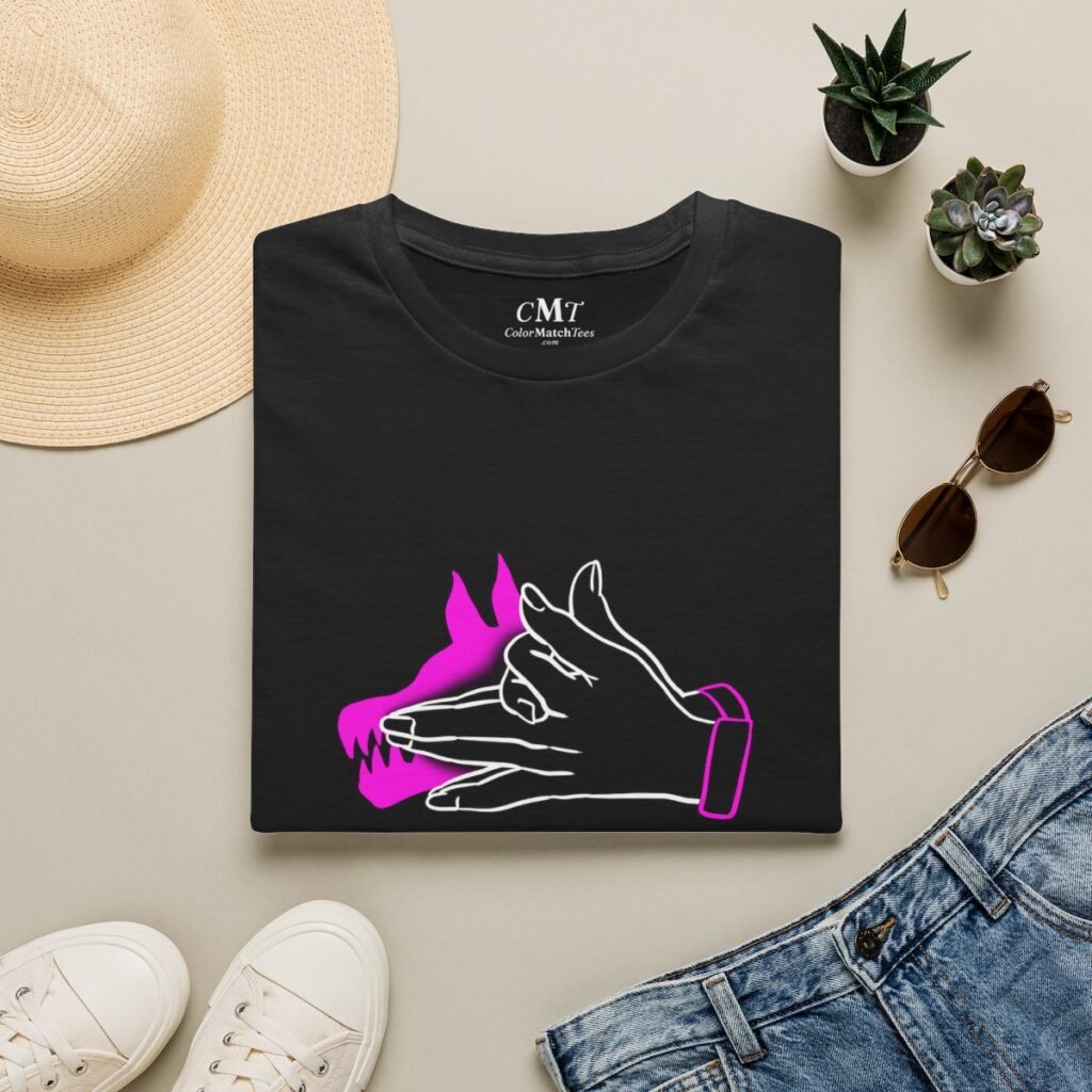 Feed the Wolf Within T-Shirt (Pink)