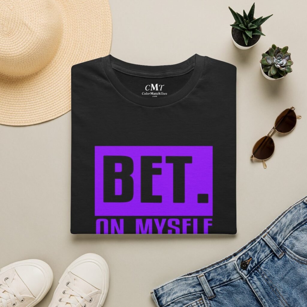 BET on Myself T-Shirt (Purple)