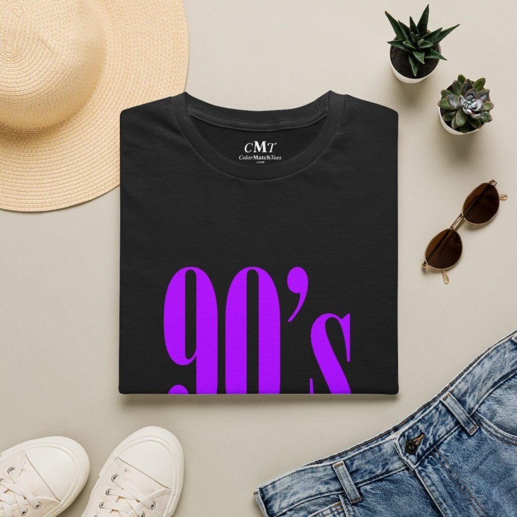 Purple It's The 90's For Me Purple Graphic (folded-2)