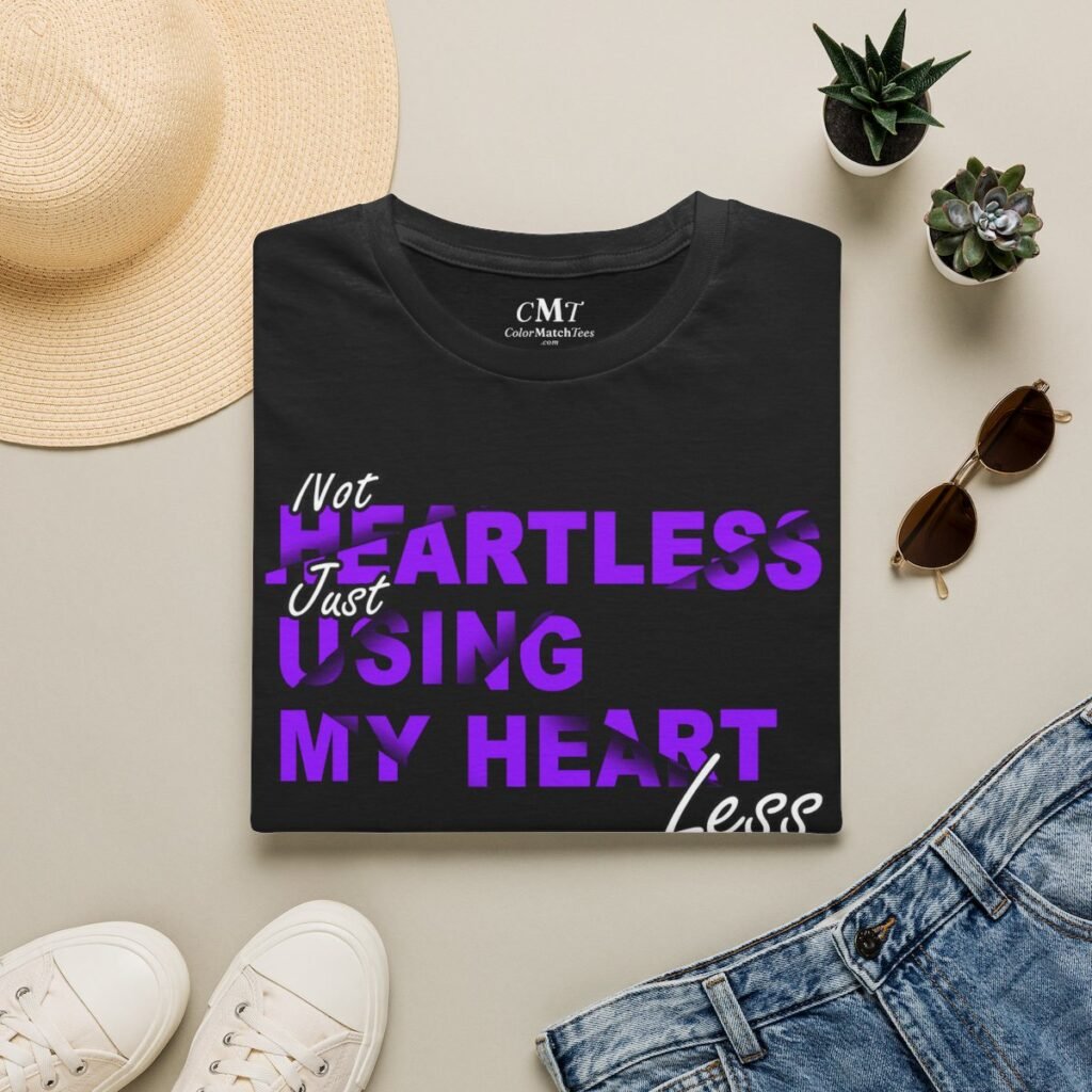 Not Heartless T-Shirt (Purple)