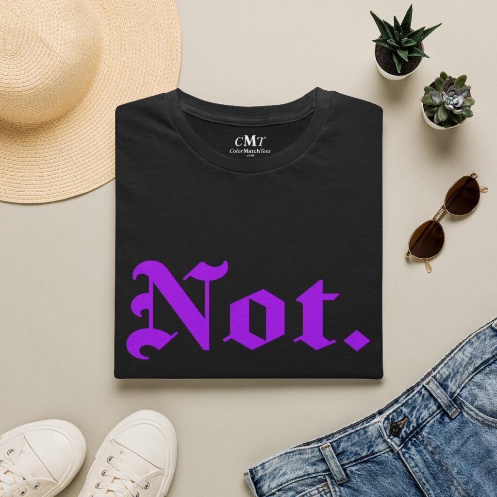 Not. T-Shirt (Purple)