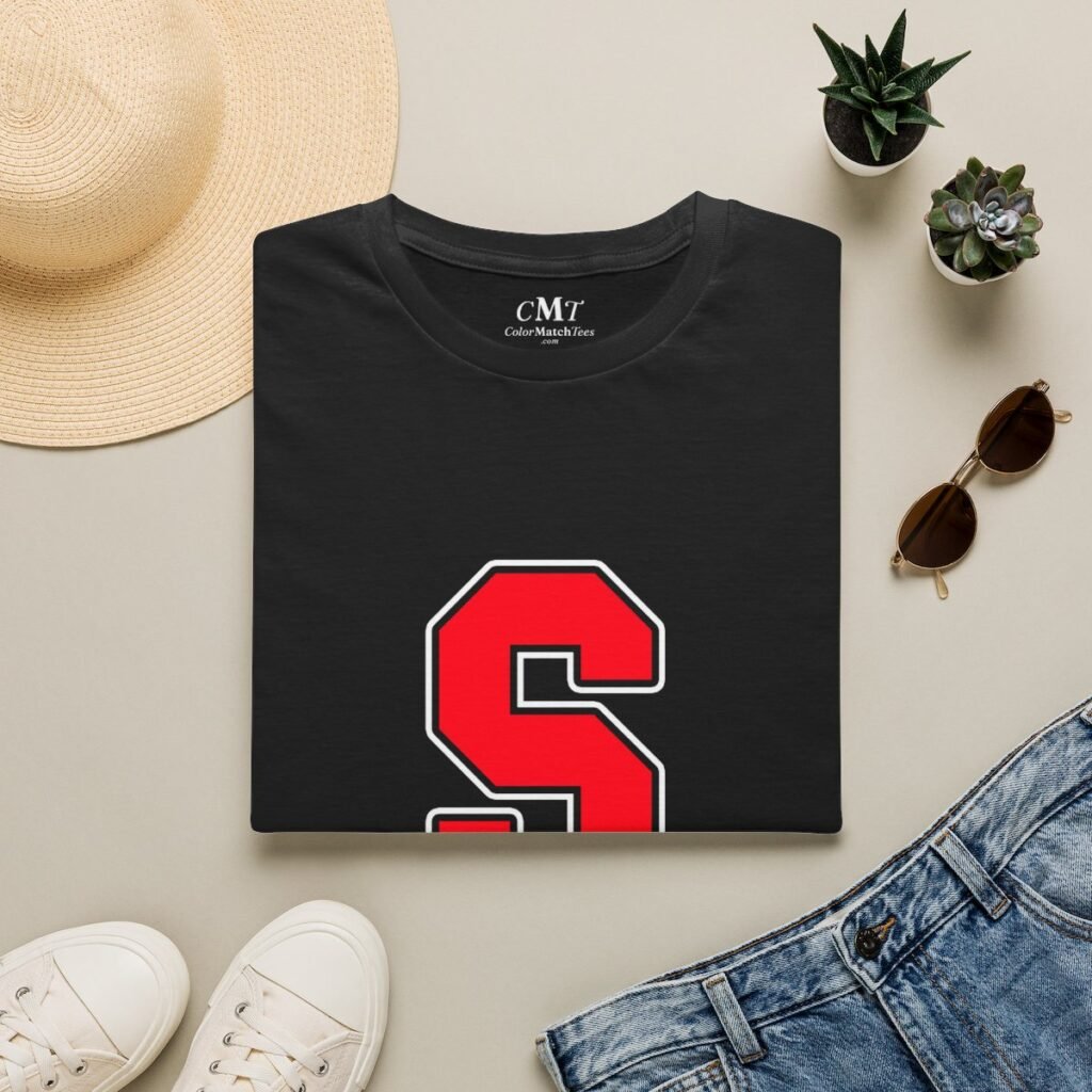 Varsity Block S T-Shirt (Red)