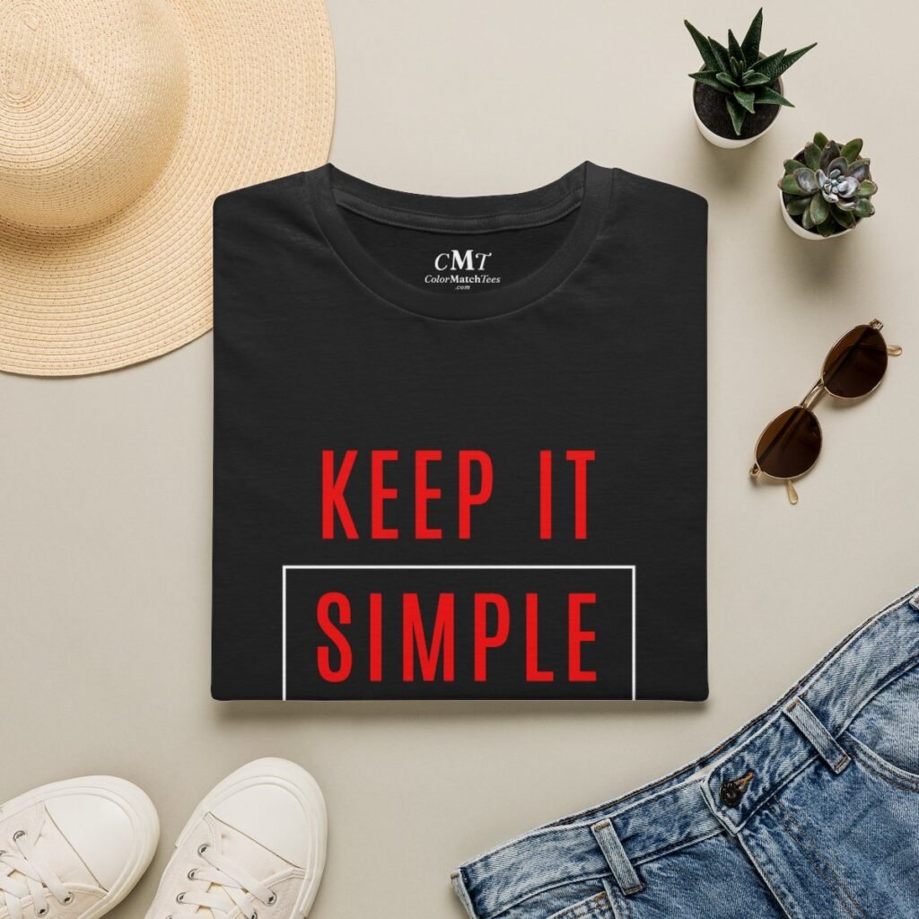 Keep It Simple T-Shirt (Red)