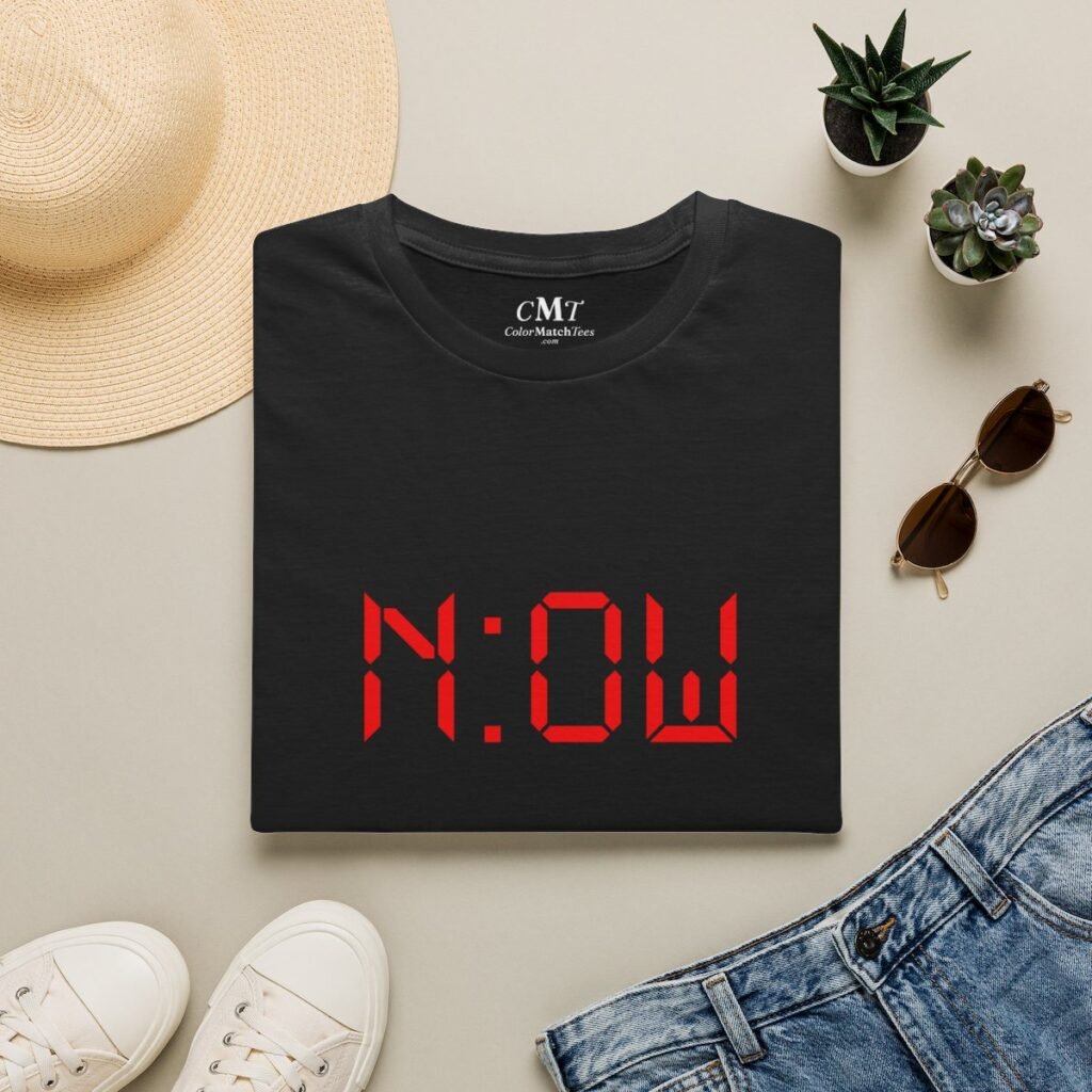 The Time Is Now T-Shirt (Red)