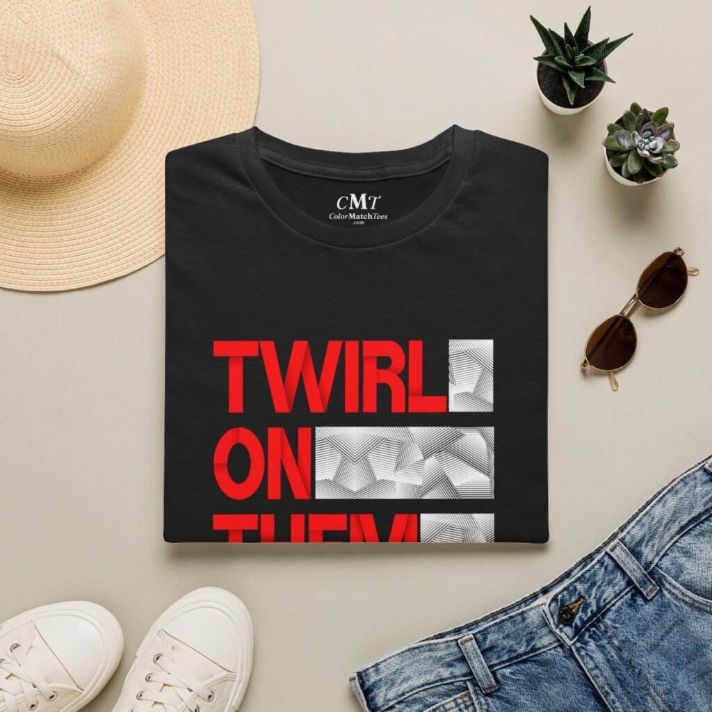 Red Twirl On Them Haters Red Graphic (folded-2)