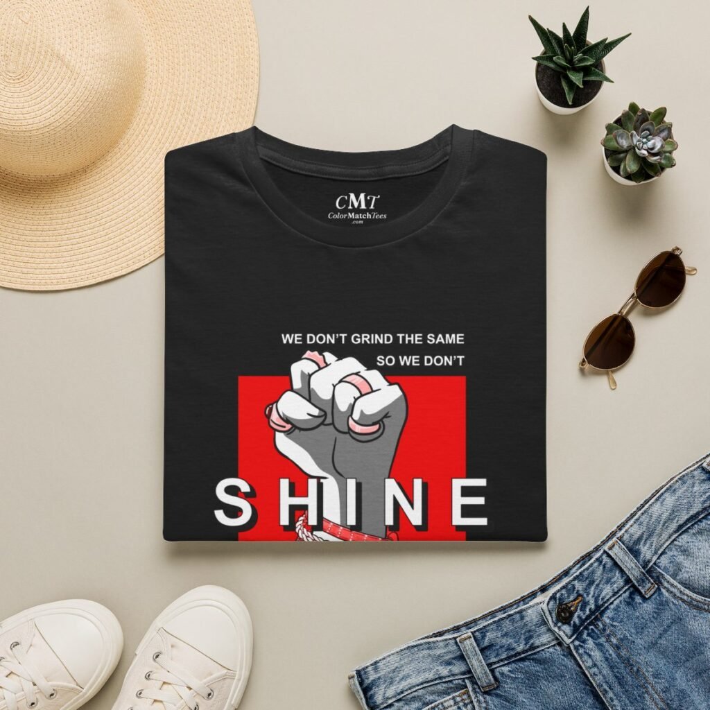Red We Don't Grind/Shine The Same Red Graphic (folded-2)
