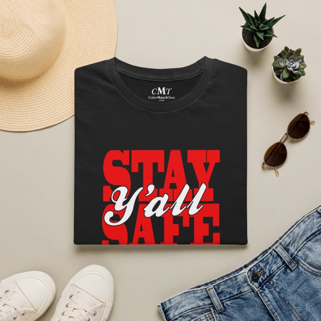 Red Y'all Stay Safe Red Graphic (folded-2)