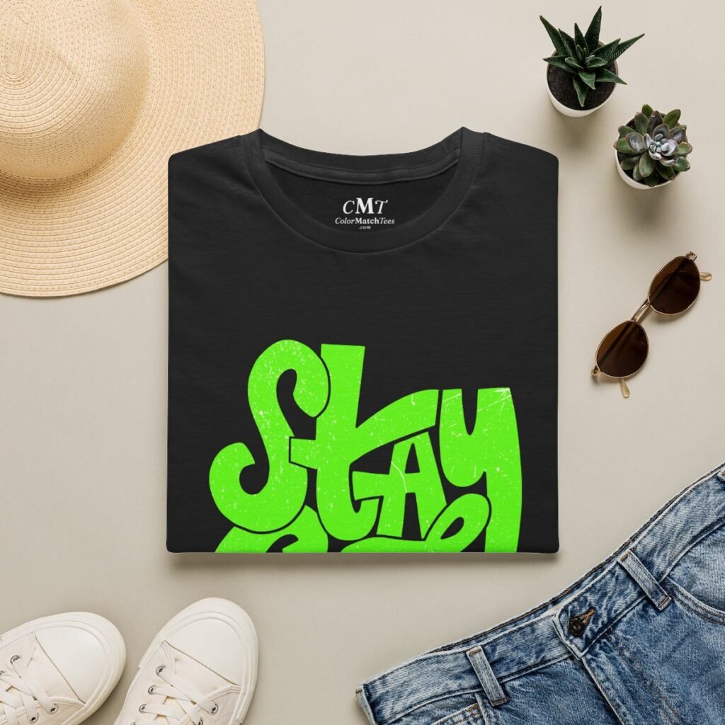 Stay Cool T-Shirt (Green) (folded-2)