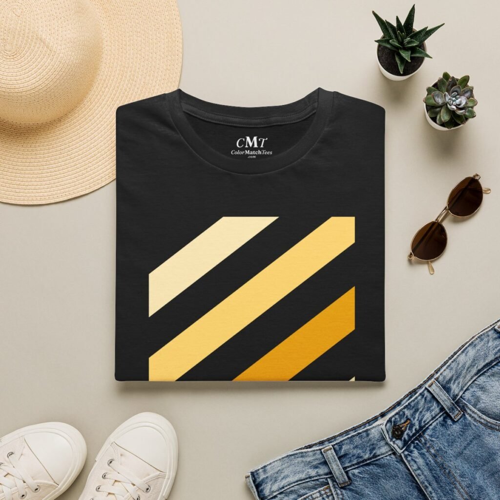 Stripe Shades T-Shirt (Varsity Gold)