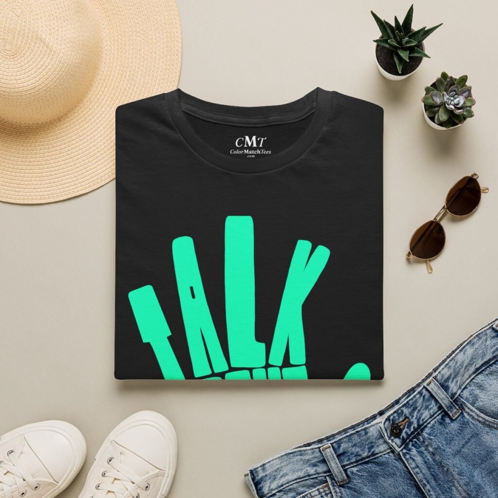 Talk to the Hand T-Shirt (Teal)