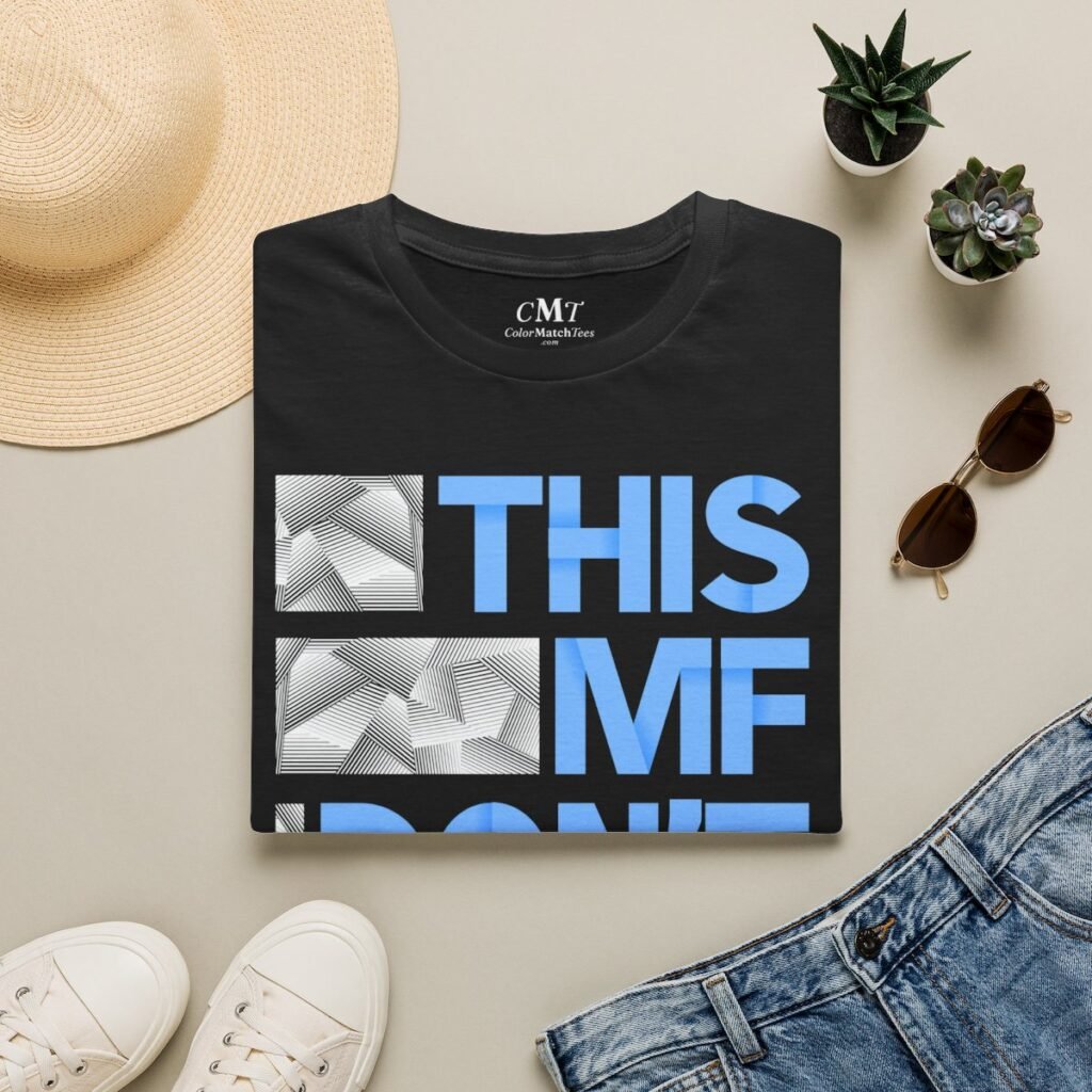 This MF Don't Miss T-Shirt (Blue) (folded-2)
