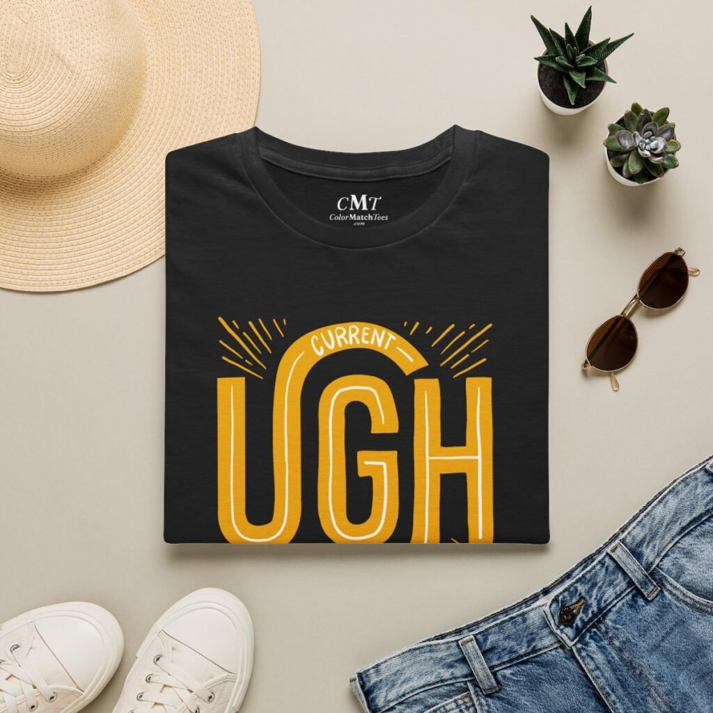 UGH! Mood T-Shirt (Varsity Gold)