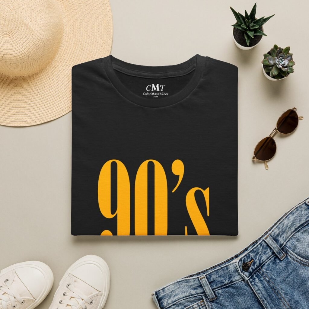 It's The 90's For Me T-Shirt (Varsity Gold)