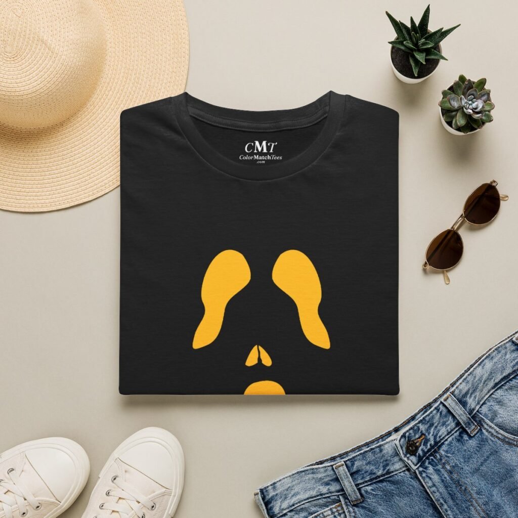 Screamface T-Shirt (Varsity Gold)