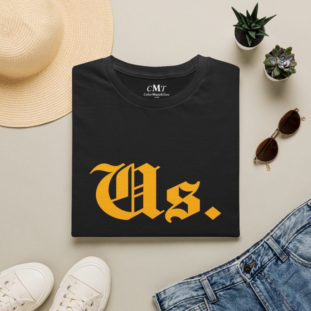 Us. T-Shirt (Varsity Gold)