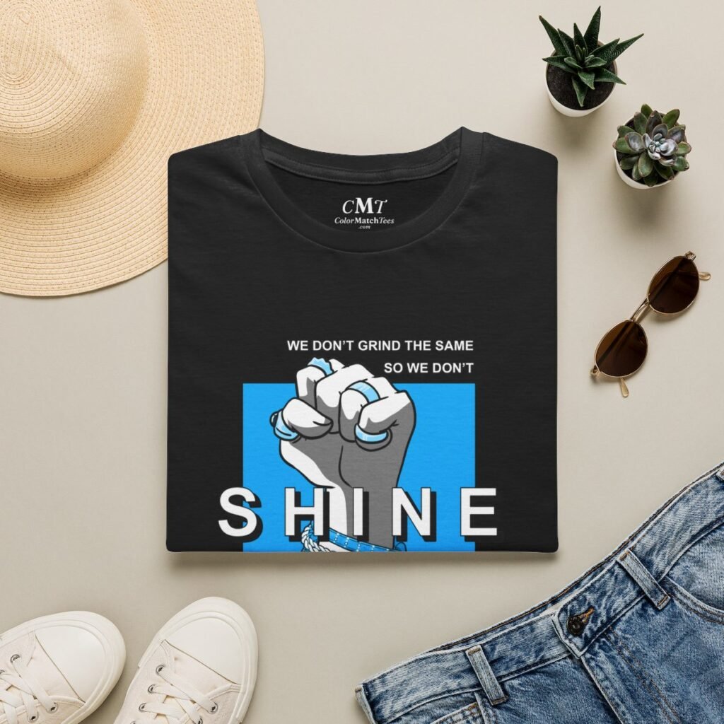 We Don't Grind/Shine the Same T-Shirt (Blue)