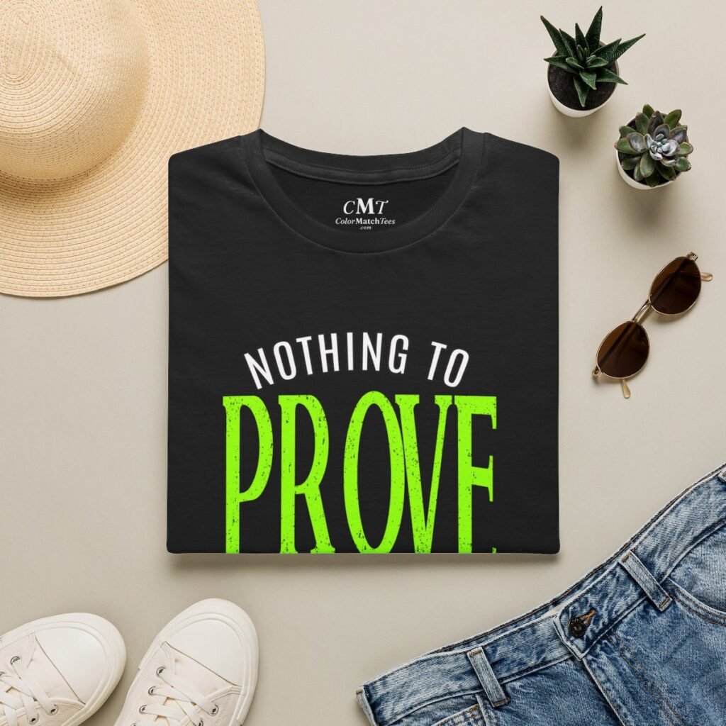 What More to Say? T-Shirt (Green) (folded-2)