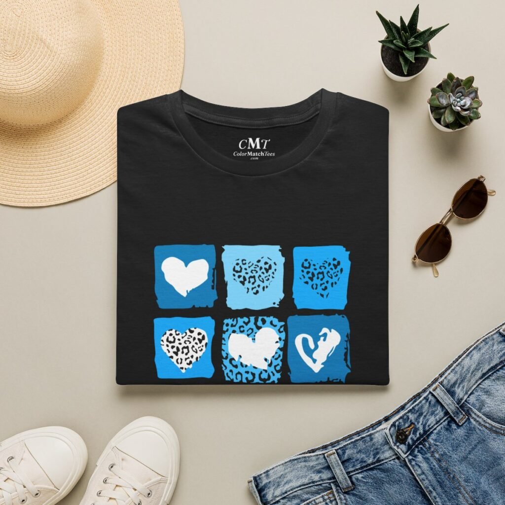 Wild Hearts T-Shirt (Blue)