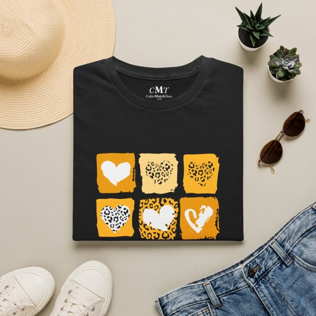 Wild Hearts T-Shirt (Varsity Gold) (folded-2)