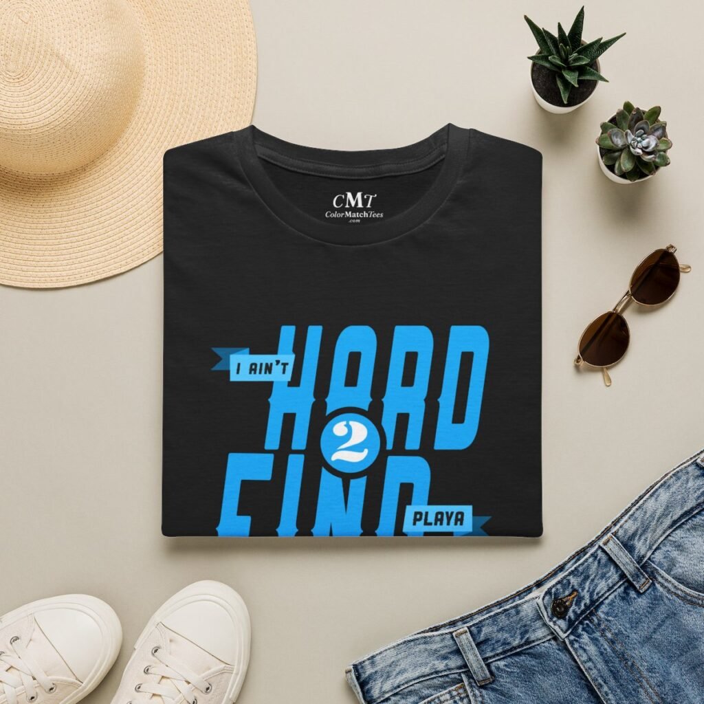 You Know Where I Be. T-Shirt (Blue)