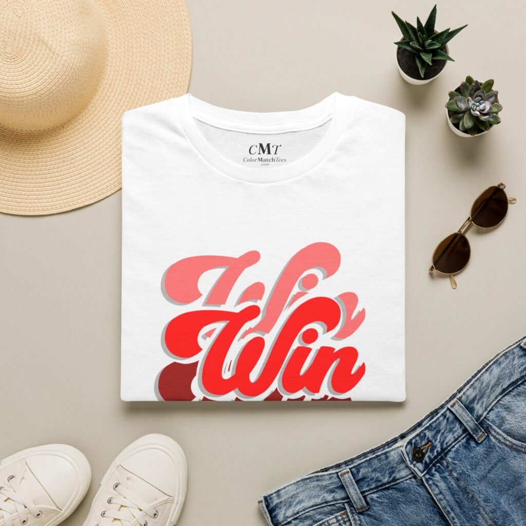 Win on Repeat T-Shirt (Red)