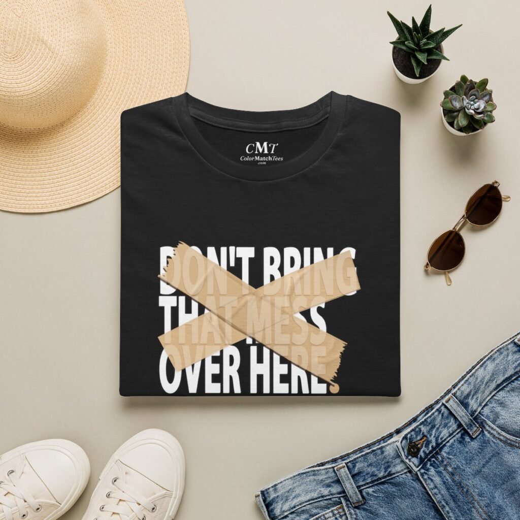 Not Over Here T-Shirt (Tan)